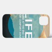 Het leven begint Case-Mate iPhone case (Achterkant (horizontaal))