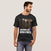 Het leven begint - Donker shirt (Voorkant volledig)