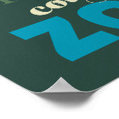 Het leven begint Inspirerend Citaat Typografie Pos Poster (Hoek)