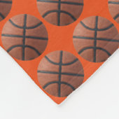 Het leven begint met Basketball Ma Fleece Deken (Hoek)