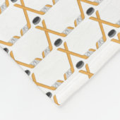 Het leven begint met Hockey Mam Fleece Deken (Hoek)