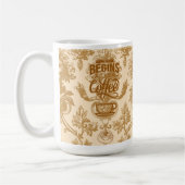 Het leven begint met koffiemok (Links)