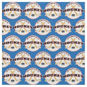 Het leven begint met kruisende ockey Sticks en Puc Stof