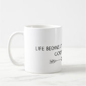 Het leven begint Mok (Links)