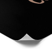 Het leven begint na de koffie art print, home deco poster (Hoek)