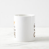 Het leven begint na de koffie | Koffie cadeau idee Koffiemok (Center)