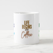 Het leven begint na grote koffiekop (Voorkant)