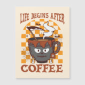 Het leven begint na koffie (Voorkant)