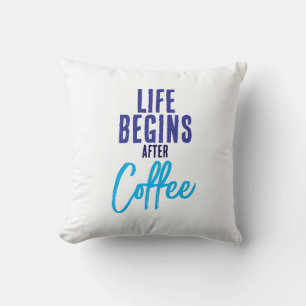 Het leven begint na koffie kussen