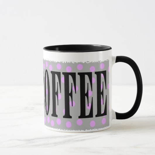 Het leven begint na koffie mok (Rechts)