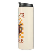 Het leven begint na koffie thermosbeker (Geroteerd rechts)