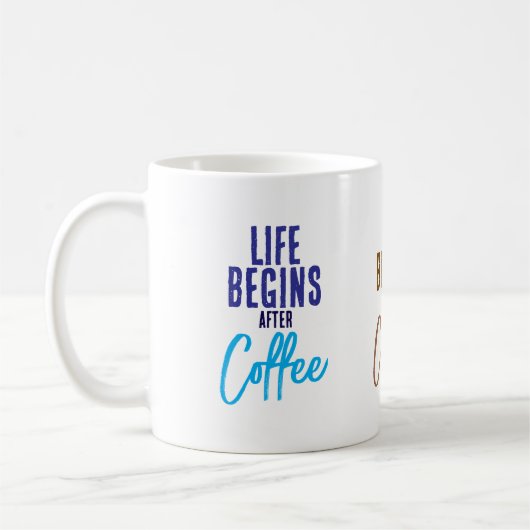 Het leven begint na koffiemok (Links)
