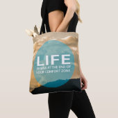 Het leven begint tote bag (Dichtbij)