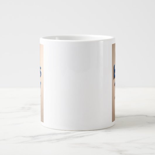 Het leven begint vandaag grote koffiekop (Voorkant)