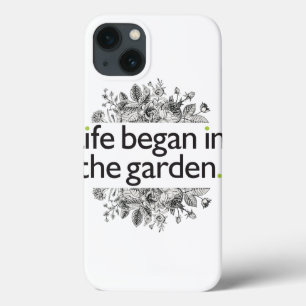 Het leven begon in de tuin Case-Mate iPhone case
