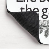 Het leven begon in de tuin muismat (Hoek)