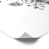 Het leven begon in de tuin poster (Hoek)