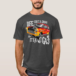 Het leven betekent een belemmering van een gasschi t-shirt