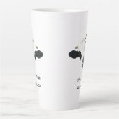 Het leven beter op de Koe van het Boerderij Dierli Latte Mok (Voorkant)