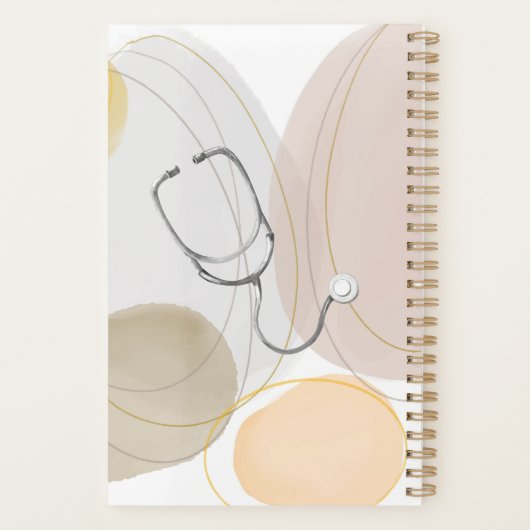 Het leven dat de Moderne Abstracte Verpleegkundige Planner (Achterkant)