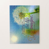 Het leven dat je je kunt voorstellen in het Motiva Legpuzzel (Verticaal)