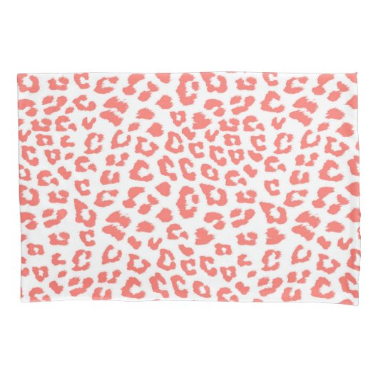 Het leven de Druk van de Luipaard van het Koraal Kussensloop (Voorkant)