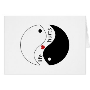 Het leven doet pijn, Heart houdt yin + yang samen,