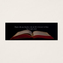 Het leven door Boeken bladwijzer