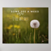 Het leven door een positief Lens-Poster Poster (Voorkant)