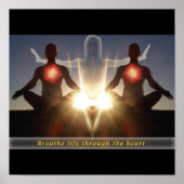 Het leven door het hart breken poster (Voorkant)