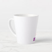 Het leven draait allemaal om ervaring Motivatie ci Latte Mok (Linkerhoek)