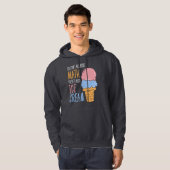 Het leven draait niet allemaal om Wiskunde. Hoodie (Voorkant volledig)