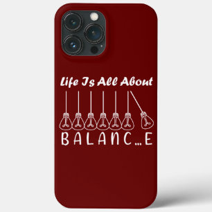 Het leven draait om evenwicht en motivatie inspira Case-Mate iPhone case