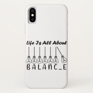 Het leven draait om evenwicht en motivatie inspira Case-Mate iPhone case