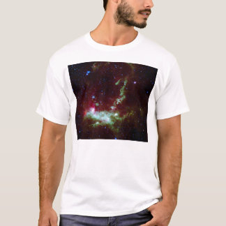 Het leven en de dood in de kosmos t-shirt