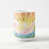 Het leven en de natuurlijke schoonheid Thermische  Koffiemok (Center)