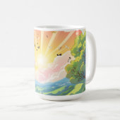 Het leven en de natuurlijke schoonheid Thermische  Koffiemok (Voorkant rechts)