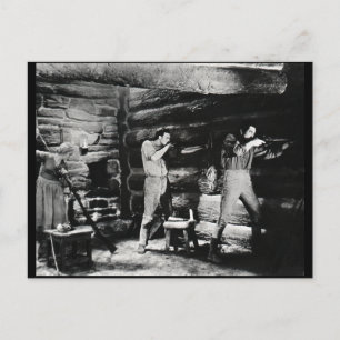 Het leven en de tijden van Daniel Boone Briefkaart