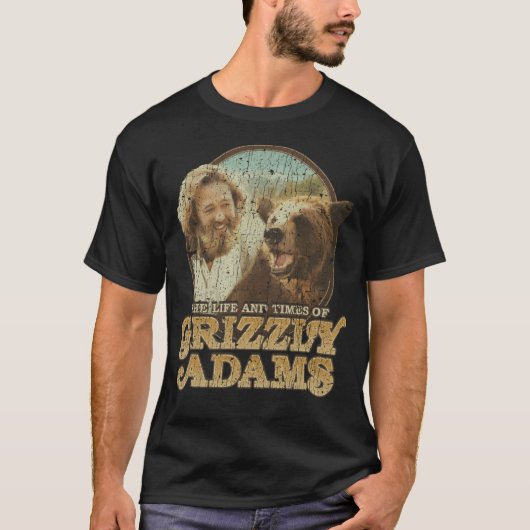 Het leven en de tijden van Grizzly Adams T-shirt (Voorkant)