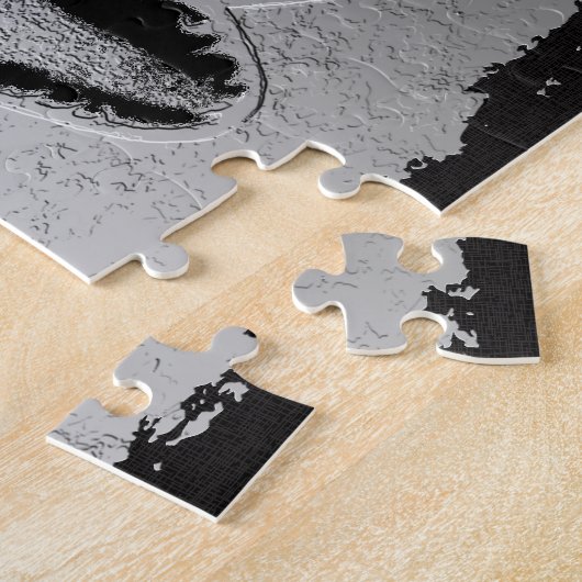 Het leven en de Waarden, geïllustreerd de citaat v Legpuzzel (Zijkant)