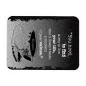 Het leven en de Waarden, geïllustreerd de citaat v Magneet (Horizontaal)