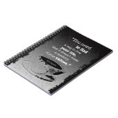 Het leven en de Waarden, geïllustreerd de citaat v Notitieboek (Linkerzijde)