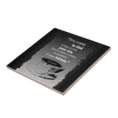 Het leven en de Waarden, geïllustreerd de citaat v Tegeltje (Zijkant)