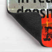 Het leven er is geen undo, nerd versie - Zilver aa Muismat (Hoek)