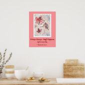 Het leven gaat door poster (Keuken)