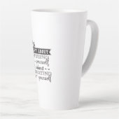 het leven gaat er niet om jezelf te vinden , het g latte mok (Rechterhoek)