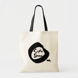Het leven gaat op Nice tekst Inspirerend Tote Bag