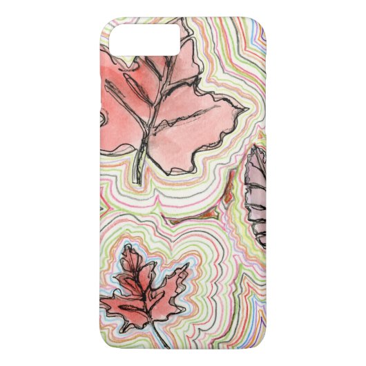 Het leven gaat op ontwerp op een iPhoneGeval Case-Mate iPhone Case (Achterkant)