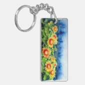 Het leven gaat over de reis - Morning Mist Sleutelhanger (Voorkant Links)