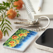 Het leven gaat over de reis - Morning Mist Sleutelhanger (Voorkant Rechts)